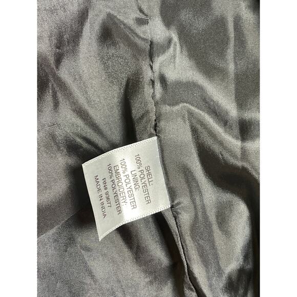 A.N.A Women's Velvet Embroidered Floral Romantic Whimsygoth Western Jacket XL - Picture 5 of 8